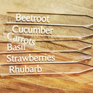 House Warming: Custom Veggie Markers
