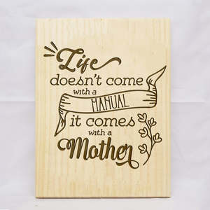 Life Manual/Mother Plaque