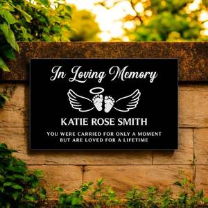 Memorial Plaque Baby (Indoor & Outdoor)
