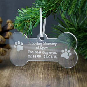 In Loving Memory: Pet Memorial Tree Decoration