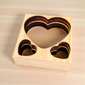 Clearance Untreated Pine Stencils - Random Shapes