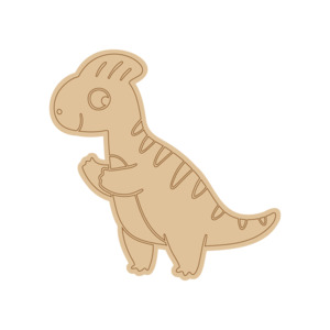 Dinosaur PP#51 Preschool Paint & Play – Wooden DIY Shapes (Single)