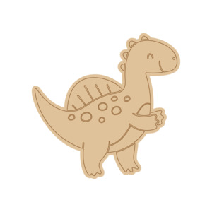 For Kids: Dinosaur PP#47 Preschool Paint & Play – Wooden DIY Shapes (Single)