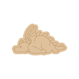 Dragon PP#40 Preschool Paint & Play – Wooden DIY Shapes (Single)