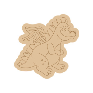 For Kids: Dragon PP#39 Preschool Paint & Play – Wooden DIY Shapes (Single)