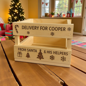 Christmas: Santa’s Delivery Crate