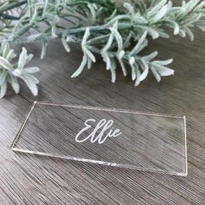 Acrylic Wedding Place Cards (20 Pack)