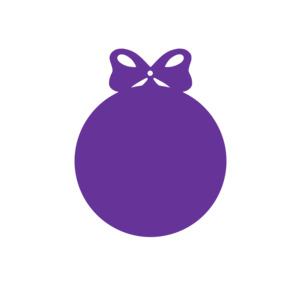 Christmas Bauble #1 (Craft Blank)