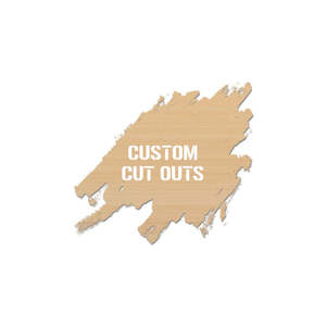 Door Cutouts: Custom Name Cutout