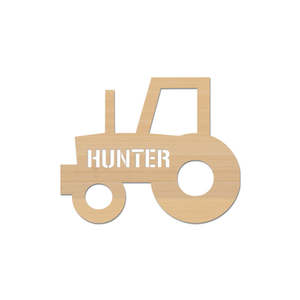 Tractor Name Cutout