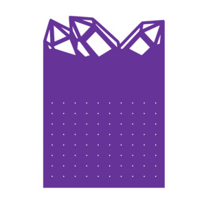 Jewellery Holder Diamond Blank (With Stand)