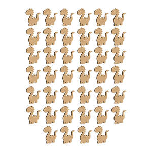 Dinosaur #3 Wooden Craft Pack – 40 Pieces for Preschool Fun