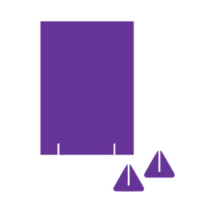 Rectangle + Feet (Craft Blank)