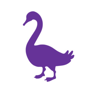 Farmyard Animals: Swan (Craft Blank)