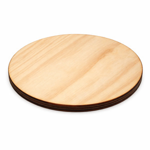 For Kids: 270mm Solid Pine Timber Circle – 19mm Thick | Laser Cut, Premium Untreated Wood