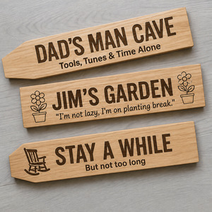 Personalised Timber Sign