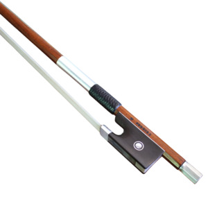 M. Pereira Pernambuco Violin Bow Sterling Silver Round 61g (L’Archet Brasil)