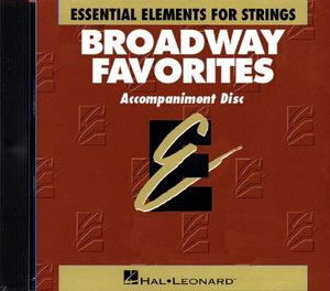 Essential Elements Broadway Favourites CD