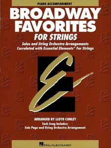 Essential Elements Broadway Favourites Piano Accompaniment