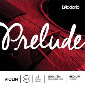 D'Addario Prelude Violin String Set 1/2
