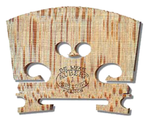 Aubert Mirecourt Violin Bridge Deluxe 8L Low Heart 4/4