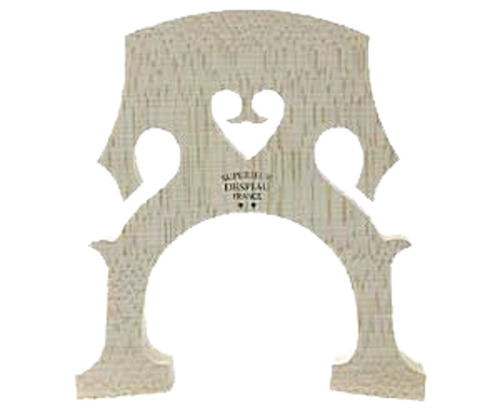 Bridges For String Instruments: Despiau Double Bass Bridge #2 D Treated 1/2