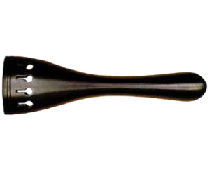 Double Bass Tailpiece - Ebony 1/4