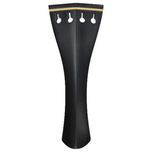 Violin Tailpiece - Hill Style Ebony with Boxwood Fret