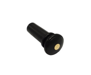 Endpins For String Instruments: Violin Endpin - Ebony with Brass Pin