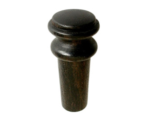 Violin Endpin - Fluted Ebony German