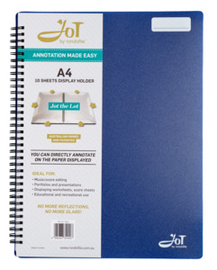 Rondofile Jot with Blue Cover (10 sheets)