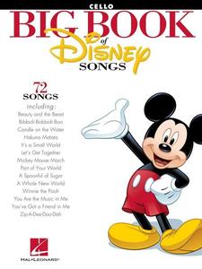 Disney: Big Book of Disney Songs for Cello