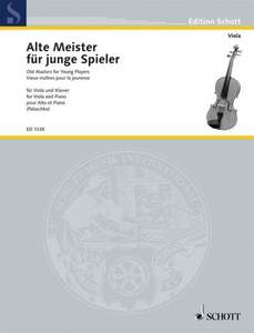 Old Masters for Young Players for Viola and Piano (Schott)