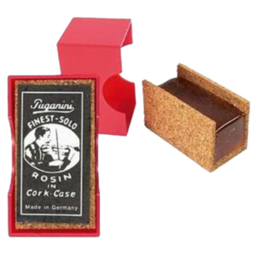 Paganini Violin Rosin with Cork Cover