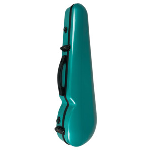 Vivo Polycarbonate Shaped Violin Case 3/4 Teal Green