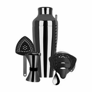 Zanzi: Zanzi Cocktail Set 5pc Gunmetal