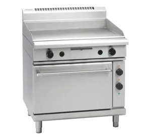 Waldorf: Waldorf 800 Series GP8910GE - 900mm Gas Griddle Electric Static Range