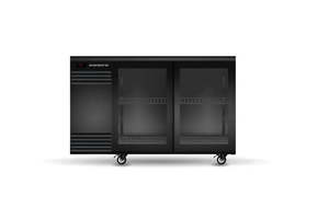 SKOPE Underbench Fridge BackBar 2 Glass Sliding Door Fridge