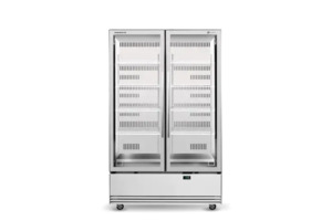 Skope: SKOPE ActiveCore Bottom Mount 2 Glass Door Display or Storage Fridge