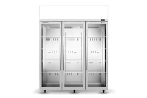 Skope: SKOPE ActiveCore Top Mount 3 Glass Door Display or Storage Fridge