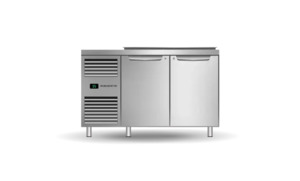 Skope: SKOPE ProSpec 2 Bay Solid Door Salad Preparation GN1/3 Fridge
