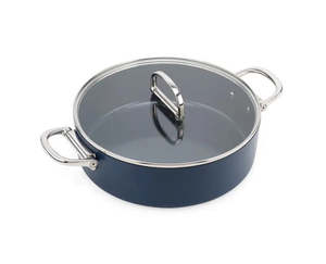 Joseph Joseph Space 28cm/5qt Non-Stick Induction Shallow Casserole & Lid