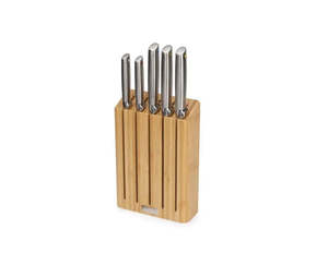 Joseph Joseph Elevate Steel Knives Bamboo 5 Piece Block