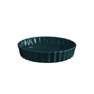 Ocean: Emile Henry Deep Flan Dish 24 cm - Blue Ocean