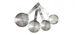 Pyrex: Pyrex Platinum Stainless Steel Measuring Cup 4pc Set