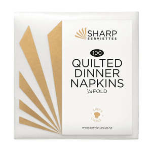 Sharp Dinner Quilted 4 Fold