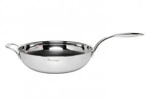 Stanley Rogers: Stanley Rogers Matrix Stainless Steel Wok Pan 32cm