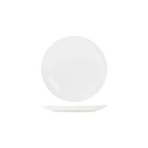 Tablekraft Core White Round Plate Coupe Shape 260mm