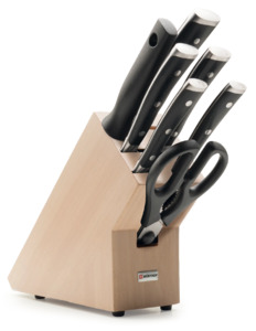 Wusthof Classic Ikon 7 Piece Knife Block Set
