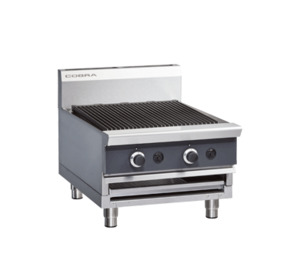 Microwave Speed Ovens: Cobra CB6-B 600mm Gas Char Grill Barbecue - Bench Model